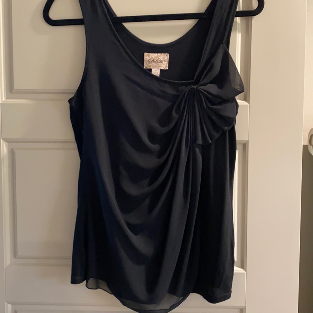 Anthropology Deletta top-tank for dressy or casual wear.